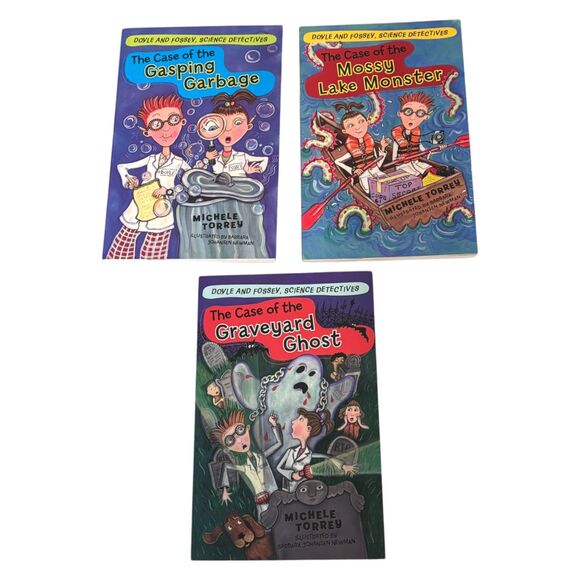 Doyle and Fossey, Science Detectives Books 1-3 Set by Michelle Torrey - Picture 1 of 6